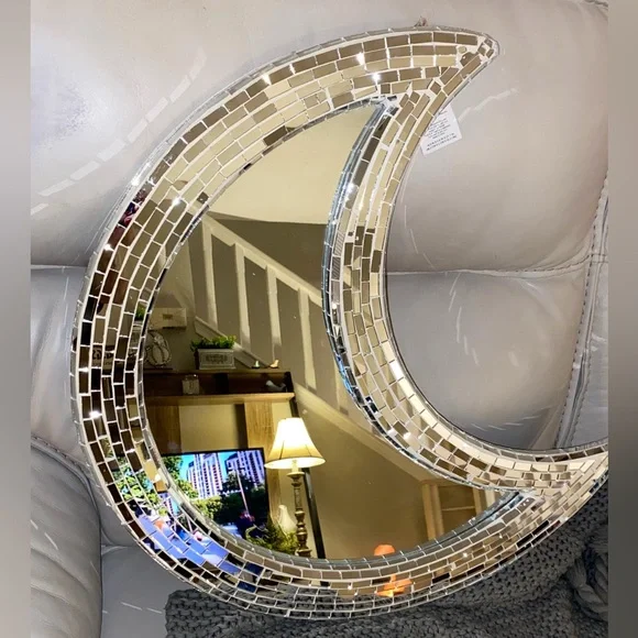 Mosaic Moon Mirror